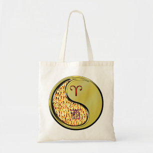 Aries & Metal Rooster Tote Bag