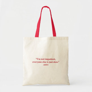 Aries Mood Graphic Tote Bag