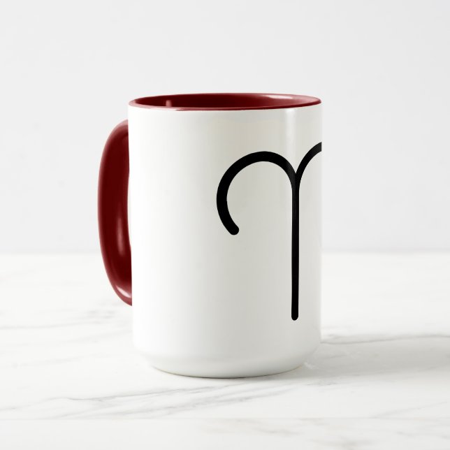 Aries Mug (Front Left)