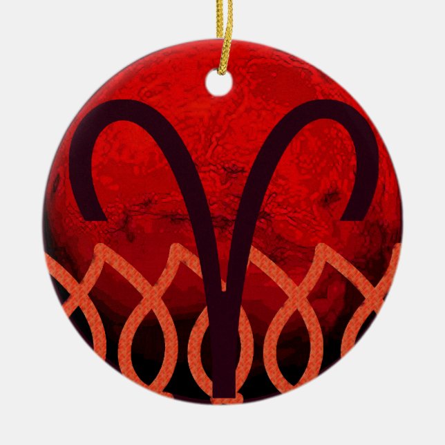 Aries Ornament (Front)