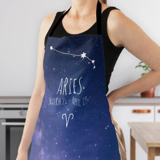 Aries | Personalised Zodiac Constellation Apron