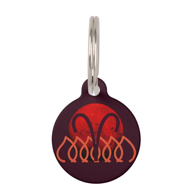 Aries Pet ID Tag (Front)