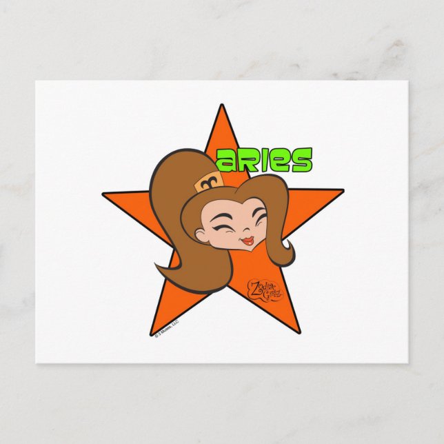 Aries Postcard (Front)