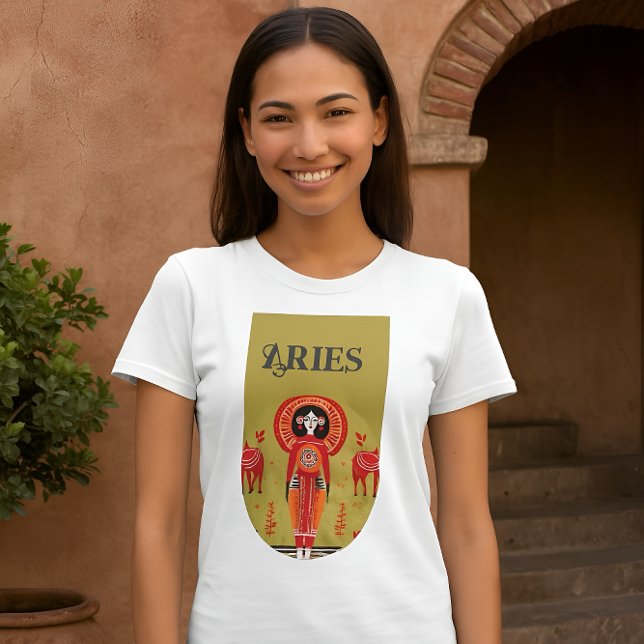 Aries Princess Zodiac Birthday  T-Shirt (Creator Uploaded)