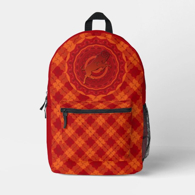 Aries Print Cut Sew Bag (Front)