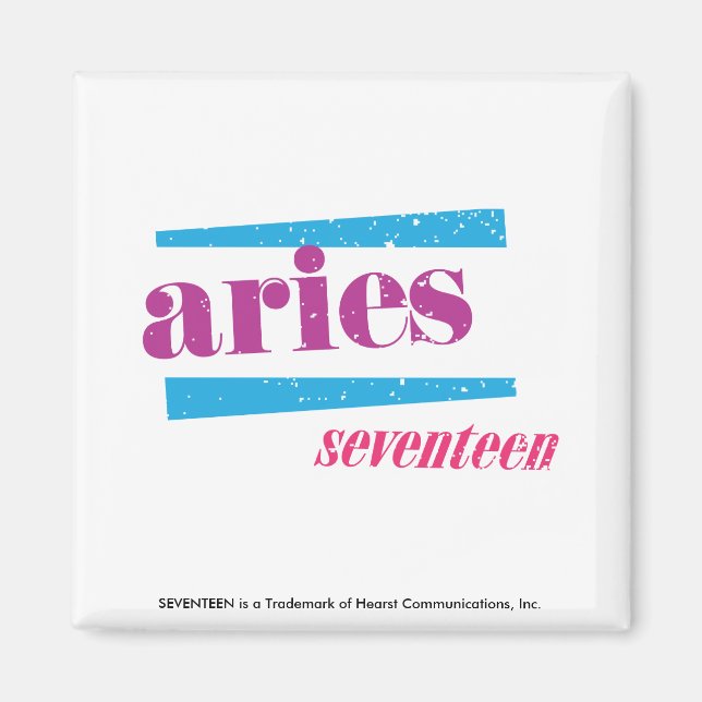 Aries Purple Magnet (Front)