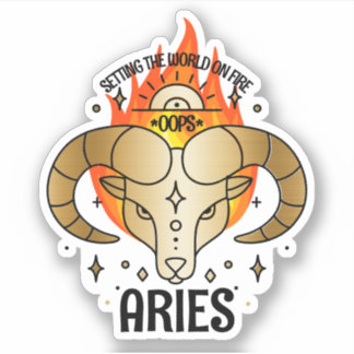 Aries ram astrology zodiac birth sign personalised