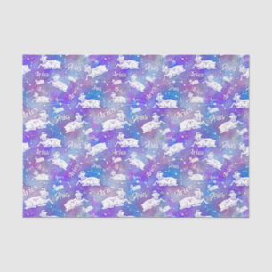 Aries Ram Constellation Stars Birthday Pattern Tissue Paper