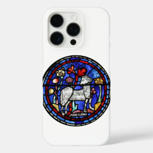 Aries Ram Sheep Year Stained Glass Chartres iPhone 16 Pro Case