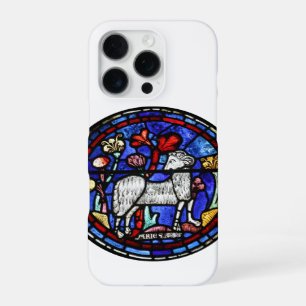 Aries Ram Sheep Year Stained Glass Chartres iPhone Case
