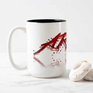Aries Reflection Two-Tone Coffee Mug