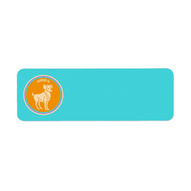 Aries Return Address Label (Front)