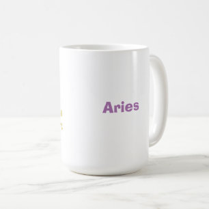 Aries Shady Zodiac Funny Coffee Mug
