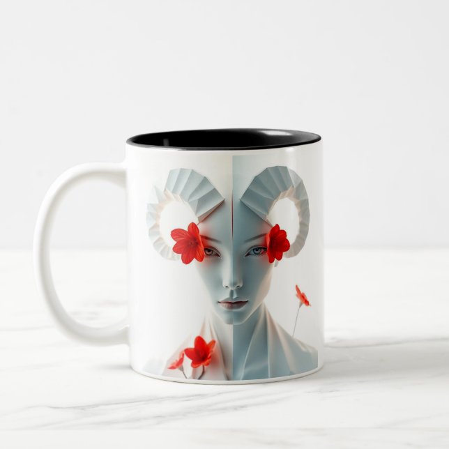 Aries Sign Mug (Left)