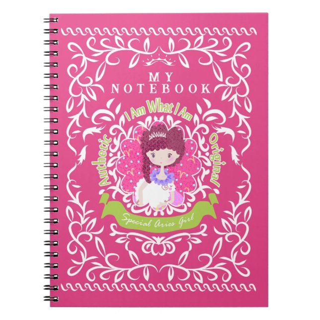 Aries Sign. Notebook (Front)