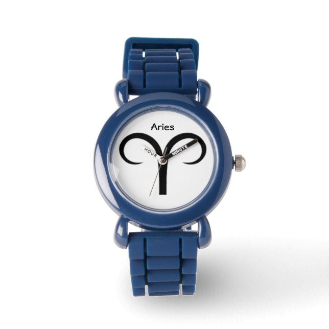 Aries Sign of the Zodiac  Kids Watches. Watch (Front)