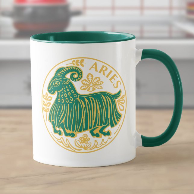 Aries Sign of the Zodiac Mug (Creator Uploaded)