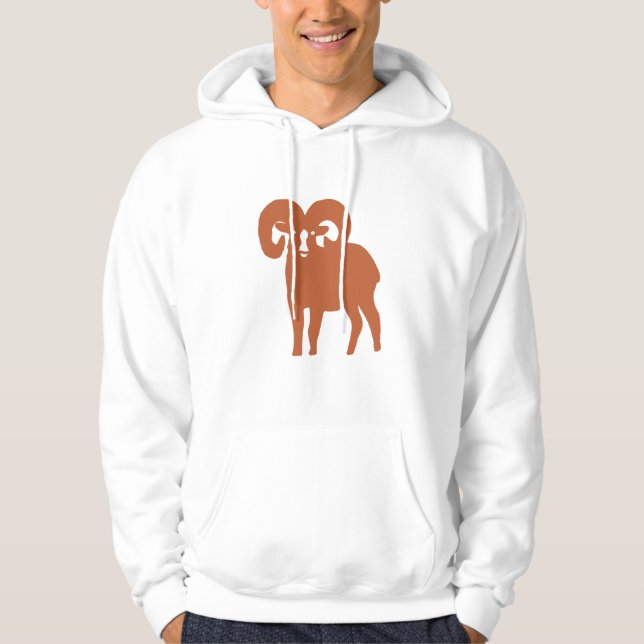 Aries Spirit Ram Sweatshirt – Powerful Zodiac  (Front)