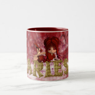 Aries Star Sign Birthday Mug