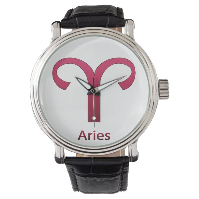 Aries star sign watch (Front)