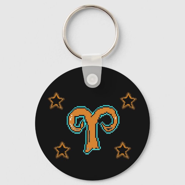 ARIES Stars Key Ring (Front)