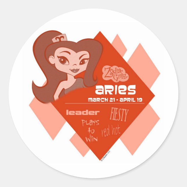 Aries Stickers (Front)