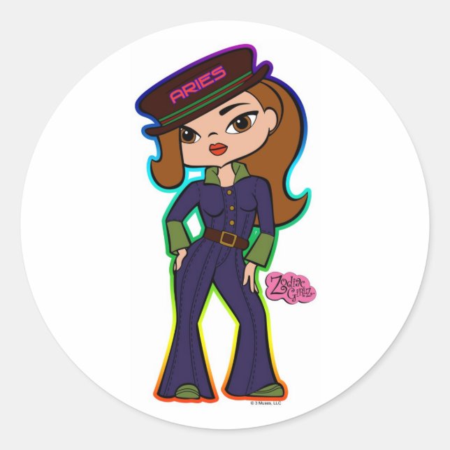 Aries Stickers (Front)