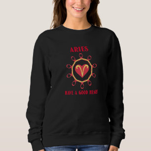 Aries Sun Sign Of The Zodiac Sweatshirt