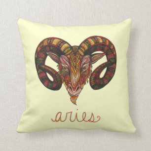 Aries Symbol Cushion