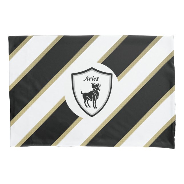 Aries symbol    pillowcase (Front)