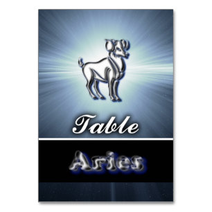 Aries Table Number