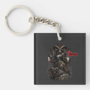  Aries — The Horned Harbinger Key Ring