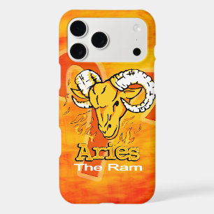 Aries The Ram zodiac fire orange flame