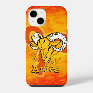 Aries The Ram zodiac fire sign iPhone Case