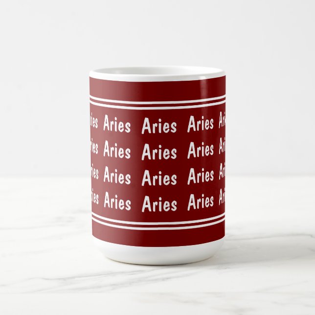 Aries Vibes Coffee Mug (Center)