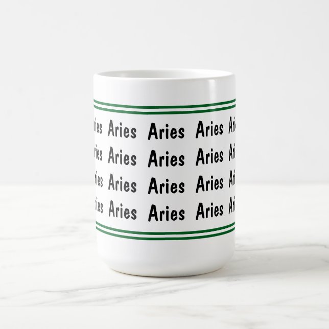 Aries Vibes Coffee Mug (Center)