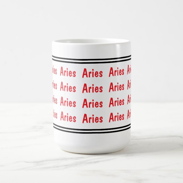 Aries Vibes Coffee Mug (Center)