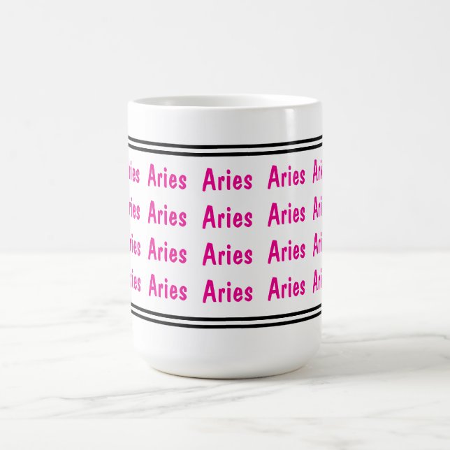 Aries Vibes Coffee Mug (Center)