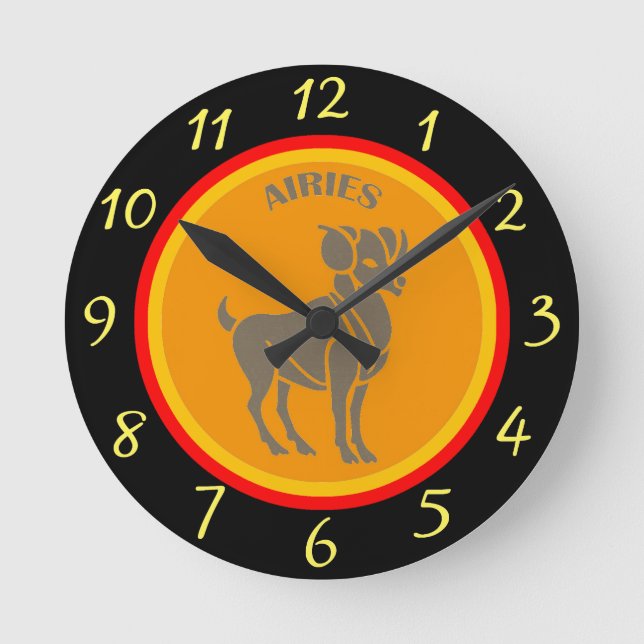 Aries Wall Clock (Front)