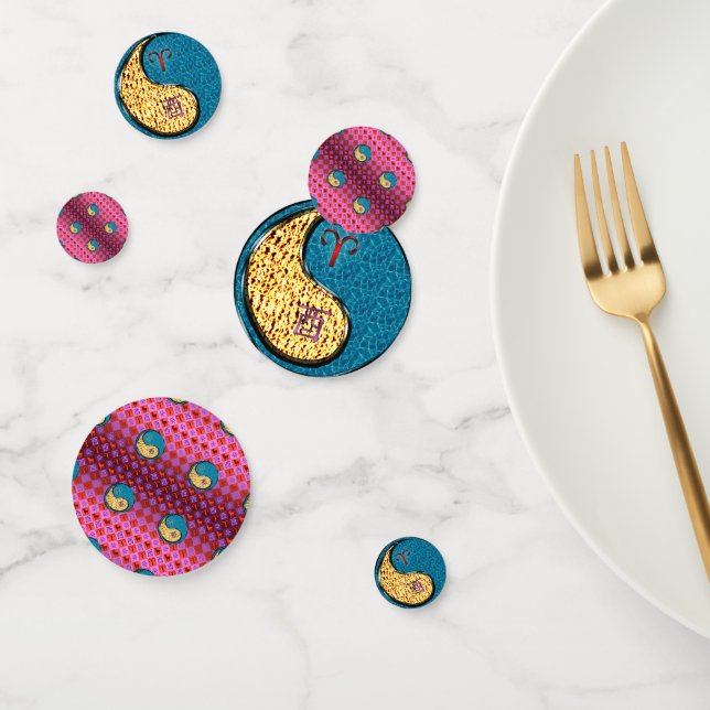 Aries & Water Rooster Confetti (Group)