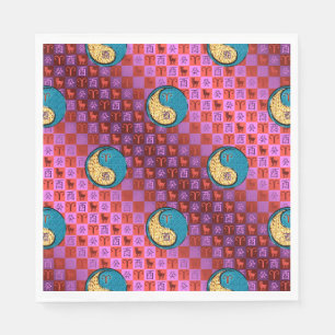 Aries & Water Rooster Napkin