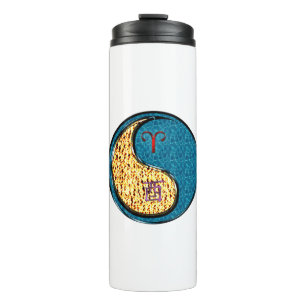Aries & Water Rooster Thermal Tumbler
