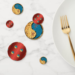 Aries & Water Tiger Confetti