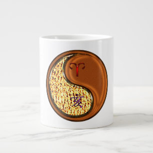 Aries & Wood Boar  Large Coffee Mug