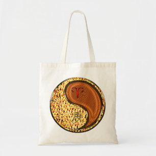 Aries & Wood Dragon Tote Bag
