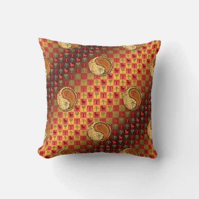 Aries & Wood Horse Cushion (Front)