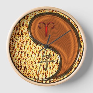Aries & Wood Rat Clock