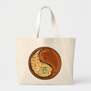 Aries & Wood Snake Large Tote Bag