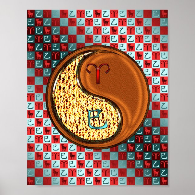 Aries & Wood Snake Poster (Front)