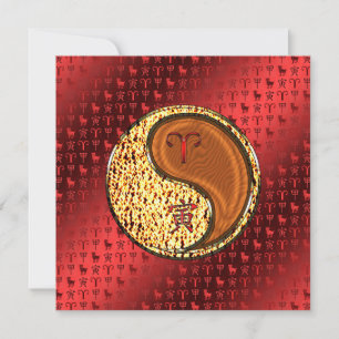 Aries & Wood Tiger Card